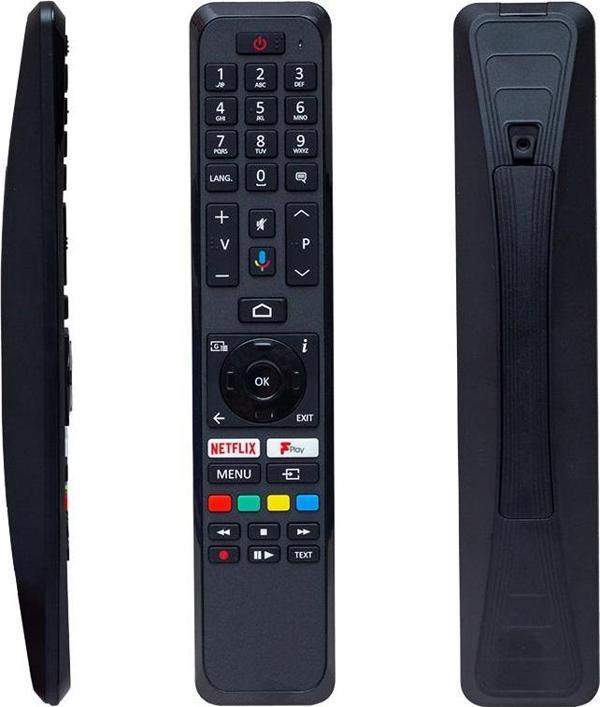 Vestel RC 43161 Netflix-Play-Mikrofon Tuşlu Ses Komutlu Lcd-Led Tv Kumanda  - Image 1