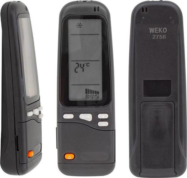WEKO KK BOSCH RC-3 RC/A (RC) P/N 438600 SİYAH KAPAKLI KLİMA KUMANDASI - Image 1