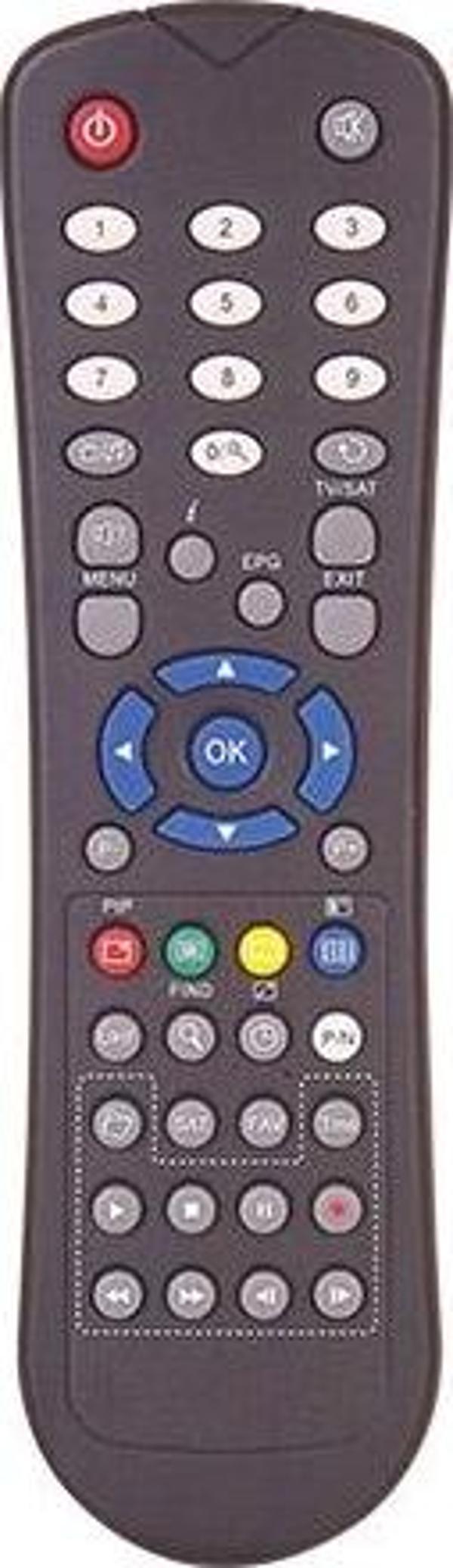 Weko Yumatu Full HD Uydu Alıcı Kumandası Mersat Uzaktan Kumanda - Image 1