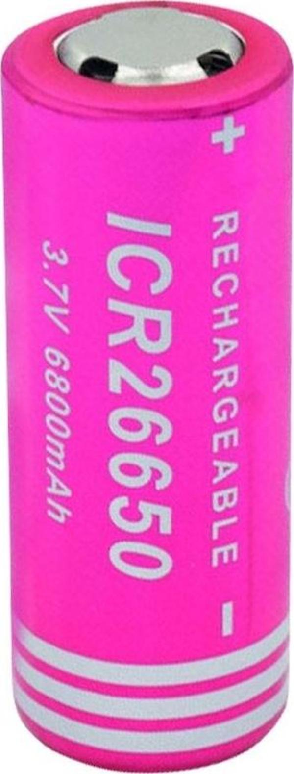 Ayt Efcell 3.7 Volt 4500 mAh ICR 26650 Şarj Edilebilir Pil - Image 1