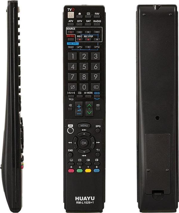 Ayt Sharp RM-L1026 1Universal Lcd Led Tv Kumandası Tüm Sharp Modellerine Uyumlu Uzaktan Kumanda - Image 1