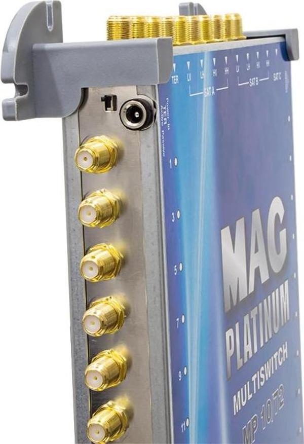 Ayt Mersat 10-72 Sonlu Uydu Santral Multiswitch 2 Çanak Girişli 72 dairelik sonlu uydu santralleri  - Image 1