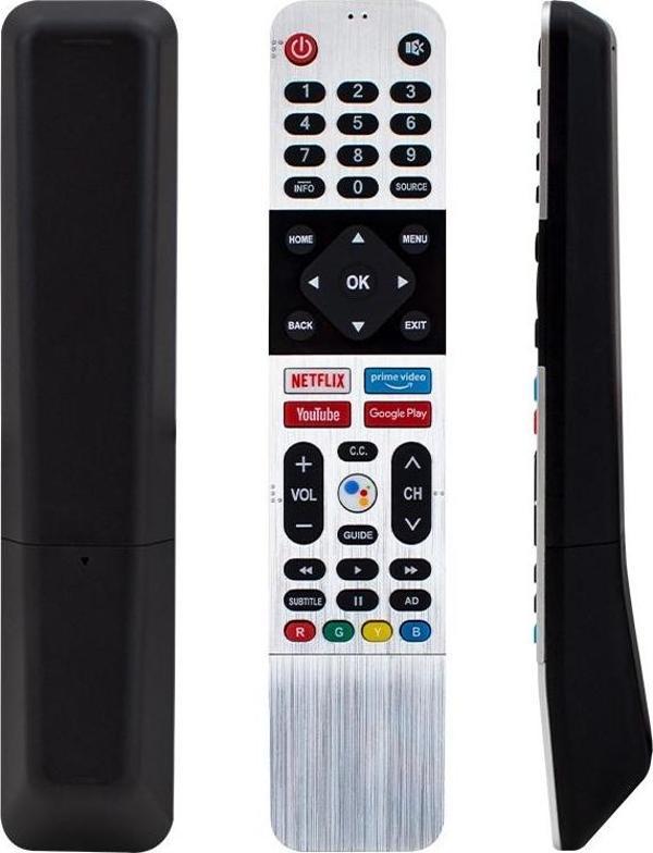 Huayu Kl Arçelik Beko Grundig Netflix Youtube Tuşlu Ses Komutlu Mikrofonlu Lcd Led Tv Kumandası Uzaktan Kumanda - Image 1