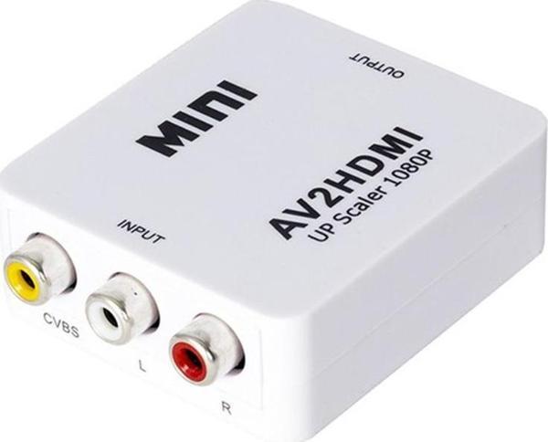 Fully G-536de Rca Av To Hdmi Çevirici Converter Hdmi Girişini Rc Girişine Dönüştürücü Aparat - Image 1