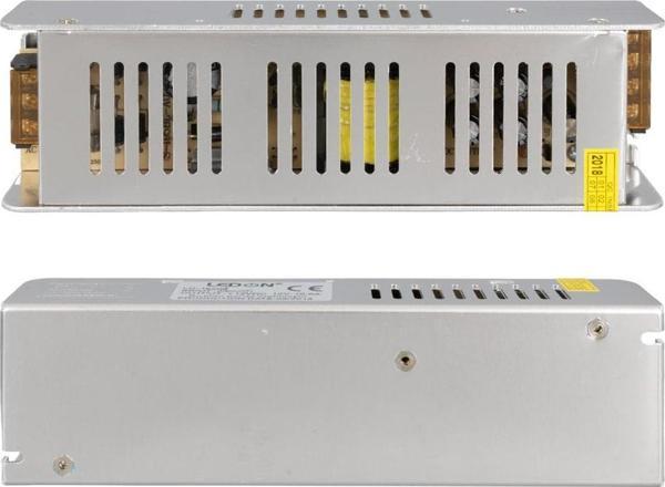 Ayt Ledon LD-16200S DC 12 Volt 16.5 Amper Slim Boy Metal Kasa Adaptör Şerit Led Kamera Adaptörü - Image 1