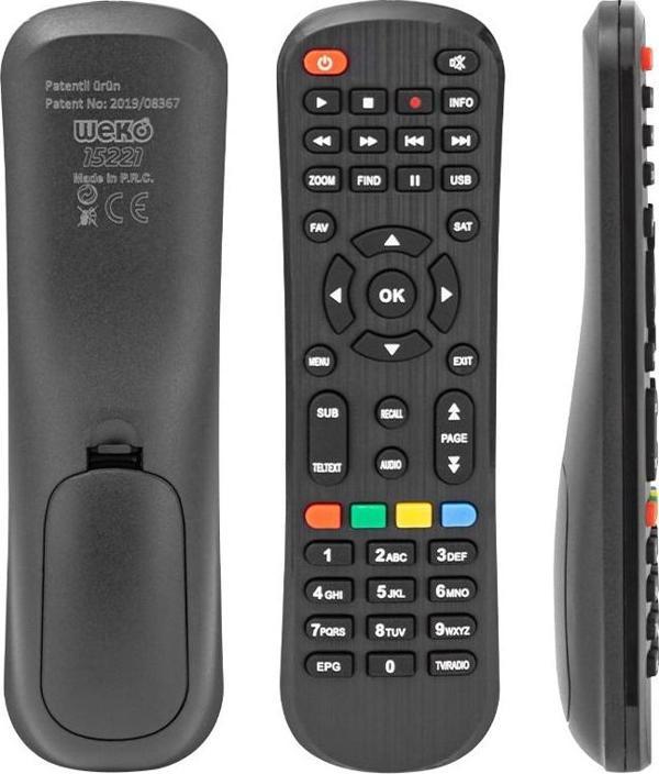 Ayt Kr Magbox Sigma Orbit Botech 500 Hd Uydu Alıcı Kumandası - Image 1