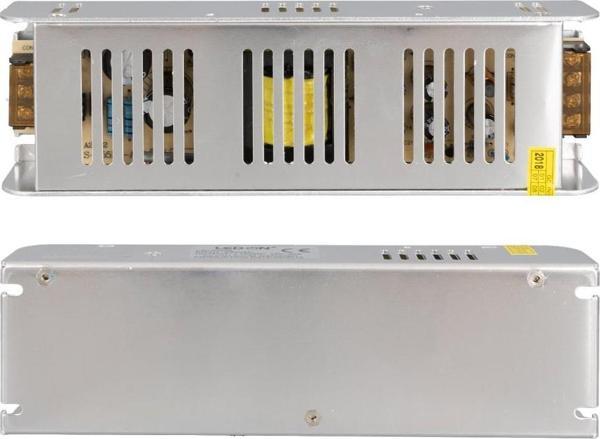Ledon LD-20255 DC 12 Volt 20 Amper Slim Boy Metal Kasa Adaptör Şerit Led Güvenlik Kamerası Adaptörü - Image 1
