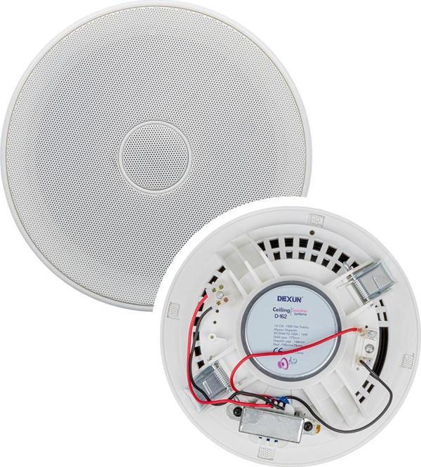 DEXUN D-162 16CM 100V MAX 50W RMS 10W HAT TRAFOLU ALÇIPAN HOPARLÖR (TWEETERLİ) - Image 1