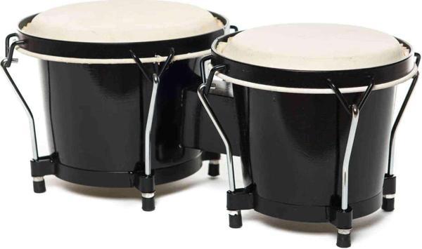 Opus Percussion BG-3BK Bongo - Siyah - Image 1