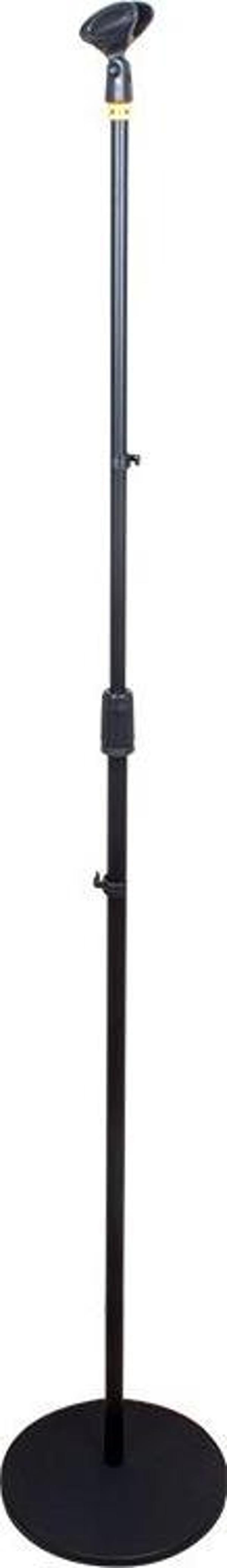 Ayt Magicvoice MV-19495 90Cm 180Cm İkili Mikrofon Sehpası Tutacağı Dökme Taban Ayarlanabilir Boydan Mikrofon Tutucu - Image 1