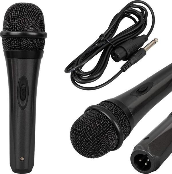 Magicvoice MV-21632 Dinamik Professional Kablolu El Mikrofonu 6.3mm Jack Girişli Yüksek Ses Netliği - Image 1