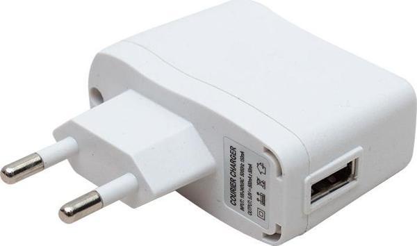 Powermaster 5 Volt 0.5 Amper Beyaz USB Başlık Adaptör Usb Girişli Priz Tipi Şarj Adaptörü 5V-0.5A - Image 1