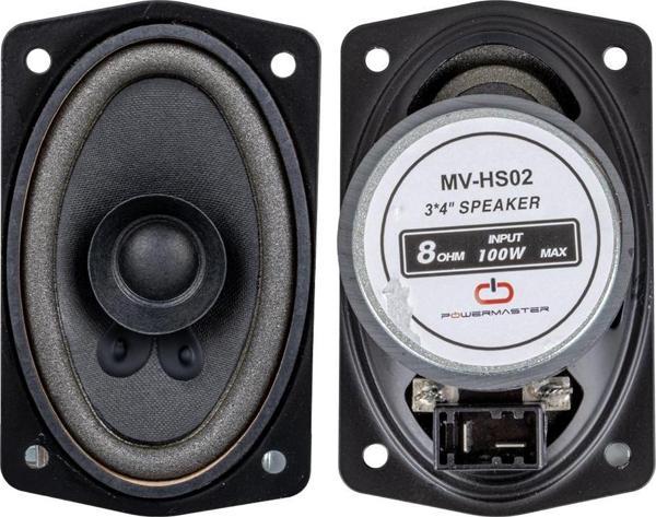 Magicvoice Mv-Hs02 7.5x10 Cm 8 Ohm 100 Watt Oval Dikdörtgen Tip Oto Hoparlörü Araç Ses Sistemi - Image 1