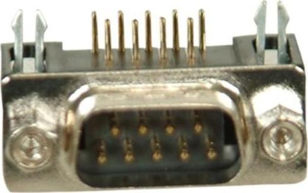 Ayt 9 Pin Erkek D Sub 90 Derece Konnektör - Image 1