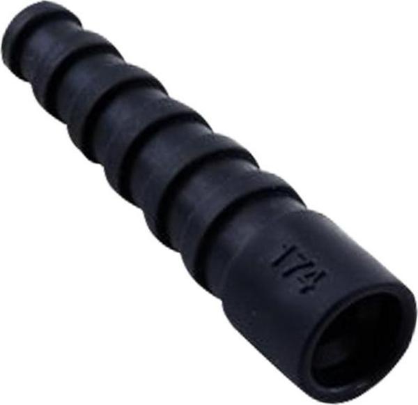 Ayt Bnc Boot RG 58 RG 59 Siyah Konnektör İçin Kablo Gerilim Giderici BNC 107S - Image 1
