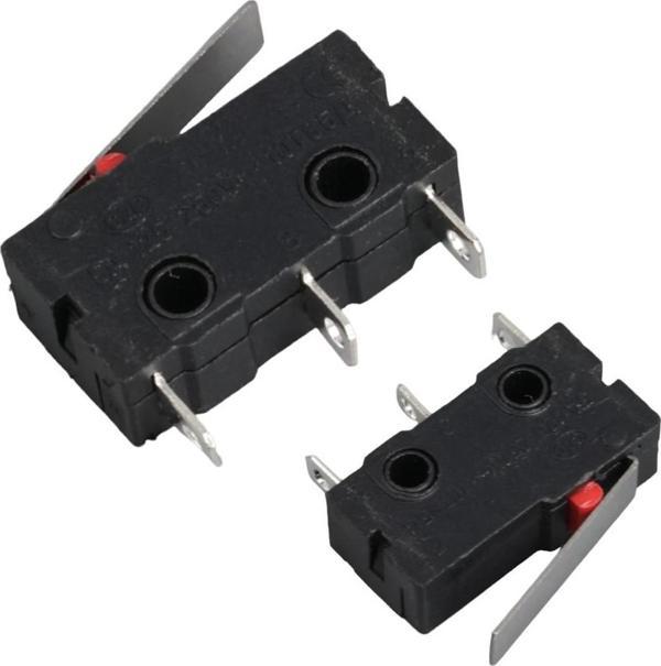 MİCRO SWİTCH LEHİM BACAK PALETSİZ 5A/250VAC KW4-Z1F (IC-163-2) - Image 1