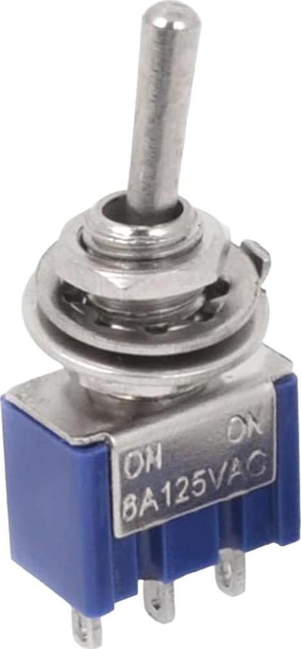 Ayt IC-139 On On Ø6Mm Toggle Switch MTS-102 2 Kademeli 14x32.7 mm - Image 1