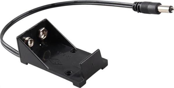 Powermaster Jack lı 9 Volt İçin 2.1 Mm Pil Yuvası IC-232B Ardunio Deney İçin Pil Yuvası Adaptör Soket Uçlu - Image 1