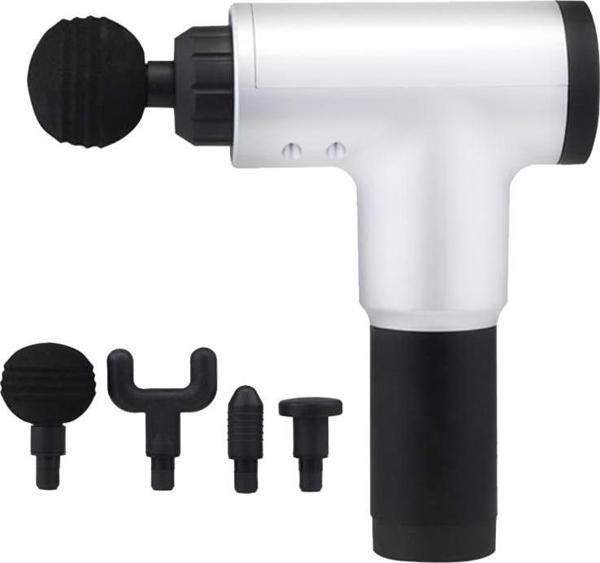 Powermaster KH-320 Titreşimli 4 Başlıklı Masaj Aleti 6 Kademeli Masaj Cihazı - Image 1