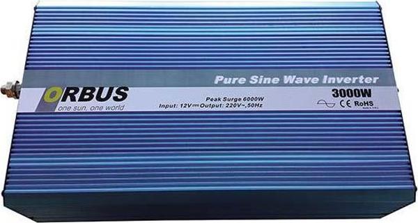 Orbus 3000 Watt 12 Volt Tam Sinüs İnvertör İnverter - Image 1