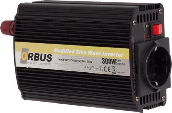 Orbus 300W 12 Volt Modifeld Sinus USB'li İnvertör İnverter - Image 1