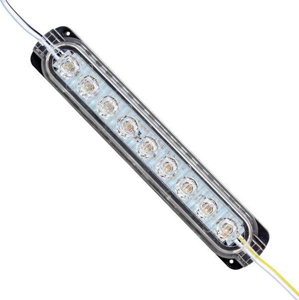 POWERMASTER MODÜL LED 24V 1.2W PARLAK YANIP SÖNEN RGB 14X32.5MM 2835 - Image 1