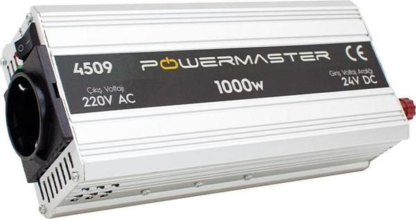 Powermaster 24 Volt 1000 Watt 220 Volt Modified Sinus İnverter 24V-220V Çevirici Dönüştürücü - Image 1