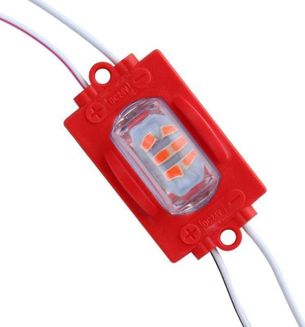 POWERMASTER MODÜL LED 24V 1.4W KIRMIZI 48X30 MM 2835 - Image 1