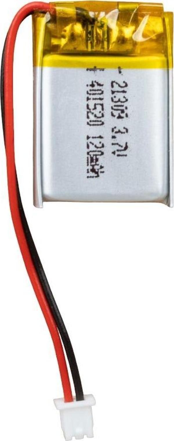 Powermaster 3.7 Volt 120 Mah Lityum Polimer Şarjlı Pil 4X15X20 mm Akıllı Saat Kulaklık Pili - Image 1