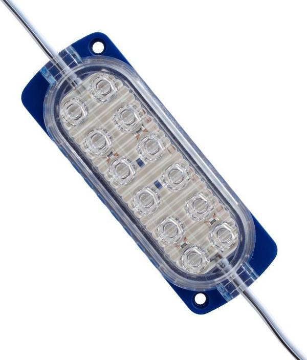 POWERMASTER MODÜL LED 24V 2.4W TEK MAVİ BEYAZ 2835 - Image 1