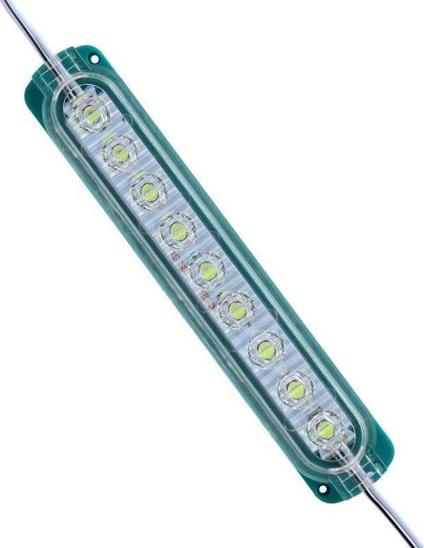 POWERMASTER MODÜL LED 24V 2.4W TEK RENK YEŞİL 14X32.5 MM 2835 - Image 1