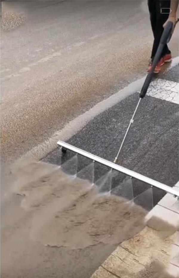 Ayt Tazyikli Yol Yıkama Aparatı Halı Yıkama Aparatı 7 Bölmeli Basınçlı Yıkama Aparatı - Image 1