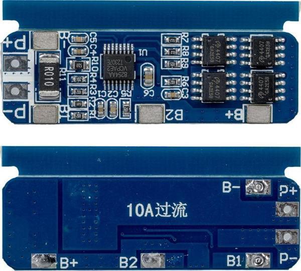 Weko Bms-24032 3S 10A Bms Devresi Lityum Batarya Şarj Modülü 49x15x2.5 Mm - Image 1