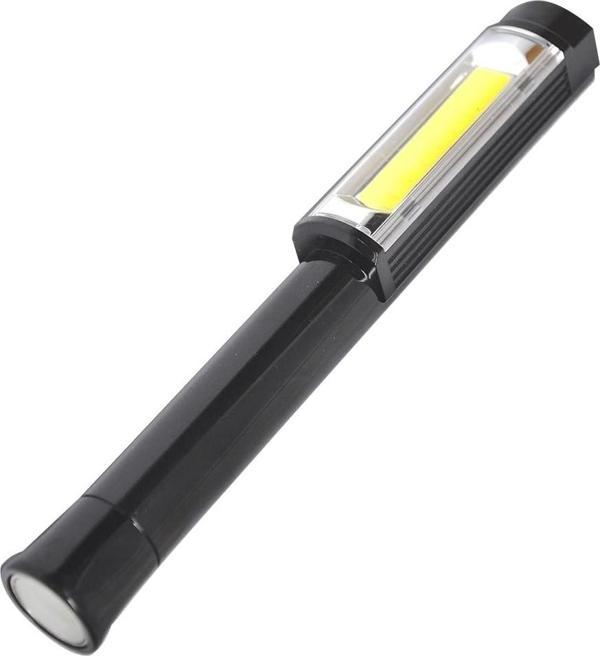 Powermaster PM-21570 Pilli El Feneri Aydınlatma Acil Durum Lambalı 3 Modlu Beyaz Kırmızı Işık - Image 1