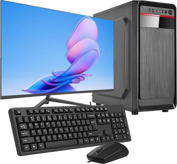 INTEL I3 2N 8GB 120GB SSD 24" Monitörlü Ev ve Ofis Bilgisayarı - Image 1