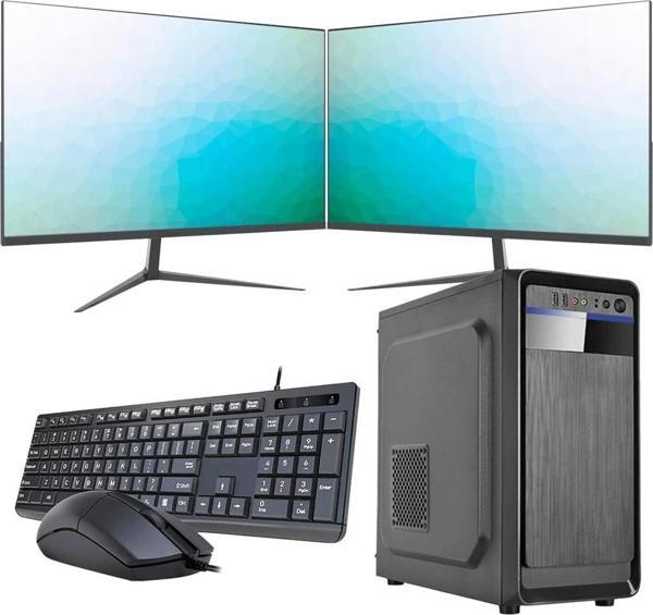 i7 14700 8GB 240GB SSD Çift 24" Monitörlü Ev ve Ofis Bilgisayarı (Business) - Image 1