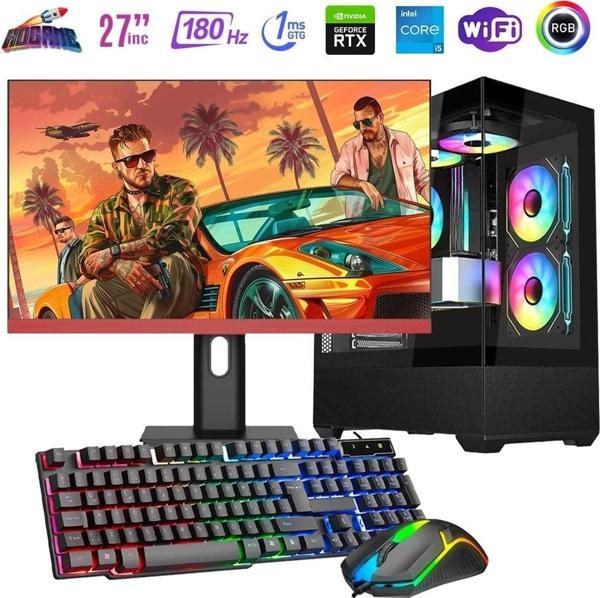 I5 13400F 32GB DDR4 1TB M2 8GB RTX4060 27" 180Hz Mon. Oyun Bilgisayarı - Image 1