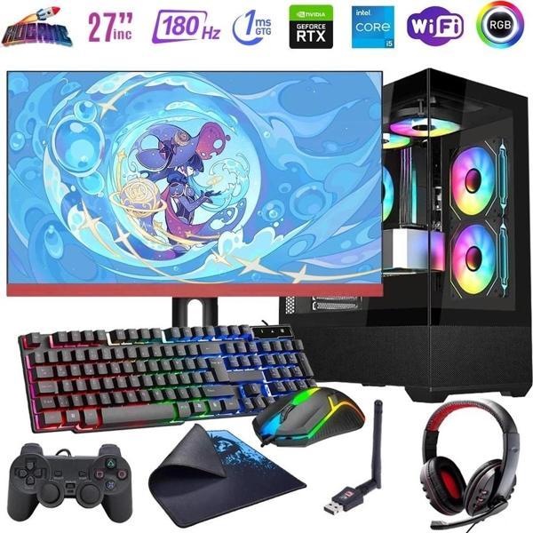 I5 13400F 32GB DDR4 1TB M2 8GB RTX4060 27" 180Hz Mon. Oyun Bilgisayarı (Gaming SET) - Image 1