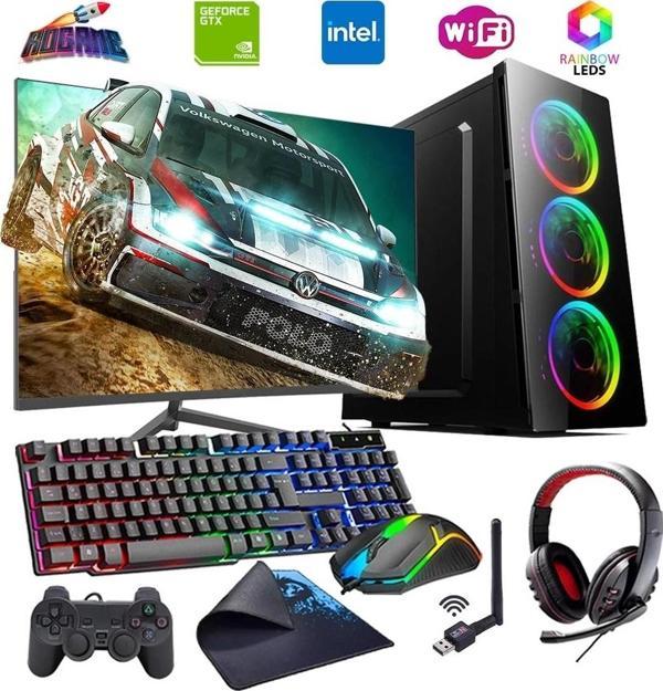 INTEL I5 4N 16GB 1TB SSD 4GB GT740 24" Monitörlü Oyun Bilgisayarı (Gaming SET) - Image 1