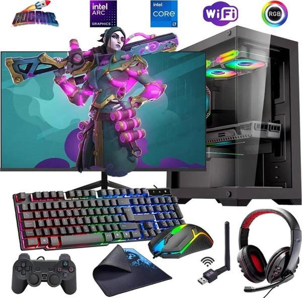 İ7 12700F 32GB DDR4 1TB M2 12GB ARC B580 24" Mon. Oyun Bilgisayarı (Gaming SET) - Image 1