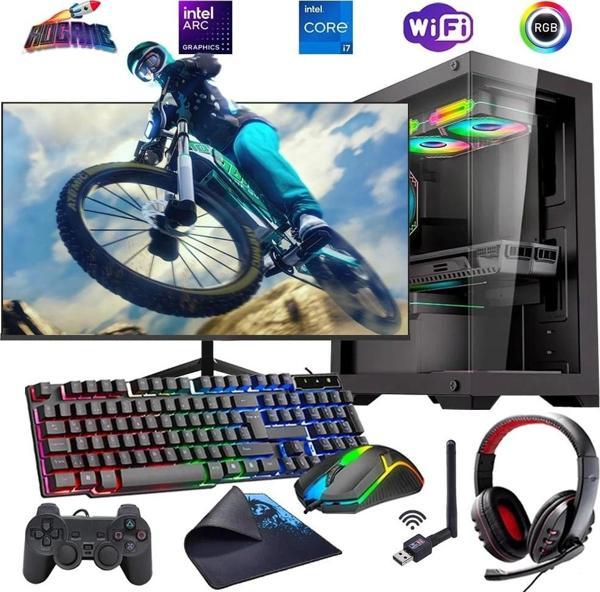 İ7 12700F 32GB DDR4 1TB M2 12GB ARC B580 27" 165Hz Mon. Oyun Bilgisayarı (Gaming SET) - Image 1