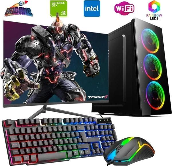 INTEL I5 4N 8GB 480GB SSD 4GB GTX1050TI 24" Monitörlü Oyun Bilgisayarı - Image 1