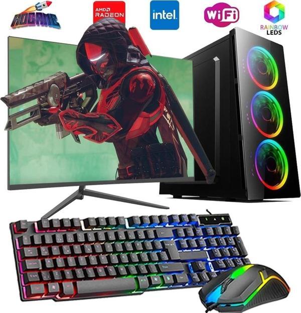 INTEL I5 4N 8GB 480GB SSD 4GB RX550 21.5" Monitörlü Oyun Bilgisayarı - Image 1