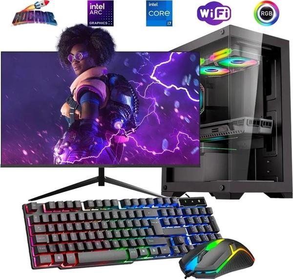 İ7 13700F 32GB DDR4 1TB M2 12GB ARC B580 27" 165Hz Mon. Oyun Bilgisayarı - Image 1