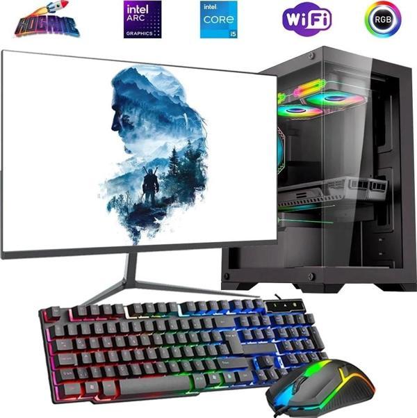 I5 12400F 16GB DDR4 480SSD 12GB ARC B580 24" Mon. Oyun Bilgisayarı - Image 1
