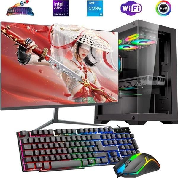 I5 12400F 16GB DDR4 480SSD 12GB ARC B580 27" 165Hz Mon. Oyun Bilgisayarı - Image 1