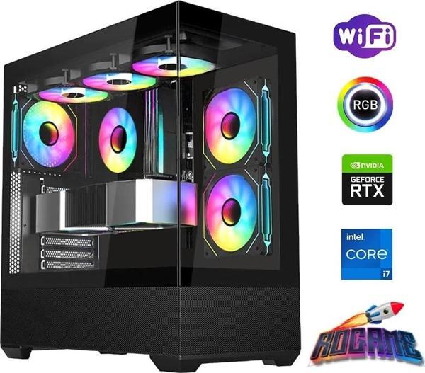 I7 14700F 16GB DDR4 512GB M2 8GB RTX4060 Oyun Bilgisayarı - Image 1