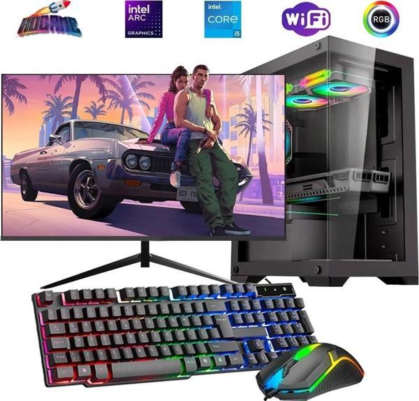 I5 13400F 16GB DDR4 480SSD 12GB ARC B580 27" 165Hz Mon. Oyun Bilgisayarı - Image 1