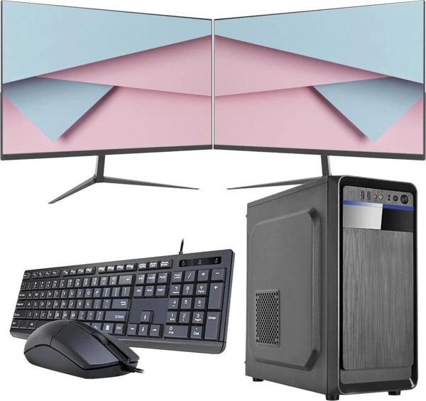 i7 14700 16GB 480GB SSD Çift 24" Monitörlü Ev ve Ofis Bilgisayarı (Business) - Image 1