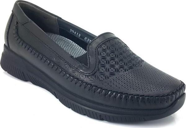 FORELLİ ETERNA 29413 HAFİF ORTOPEDİK DERİ KADIN AYAKKABI - Image 1